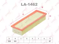 Воздушный фильтр Lynx LA-1462