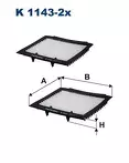 Фильтр Filtron K 1143-2x