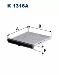 Фильтр Filtron K 1316A