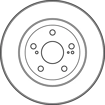 TRW DF4828S <span>тормозной диск вентилируемый</span>