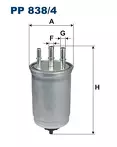 Топливный фильтр Filtron  PP 838/4