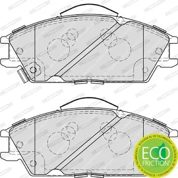 Ferodo Premier Eco Friction FDB4076 <span>тормозные колодки передние</span>