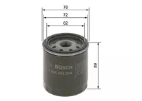 Масляный фильтр Bosch  0 986 452 044