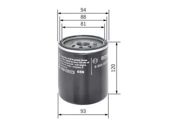 Bosch 0986452064 <span>масляный фильтр</span>
