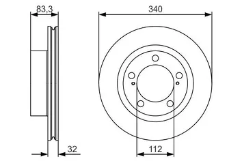 Bosch 0 986 479 R29 <span>тормозной диск вентилируемый</span>