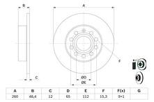 Тормозной диск Bosch  0 986 479 B78