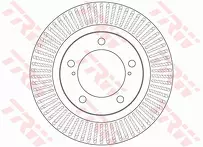 Тормозной диск TRW DF6239S DF6239S