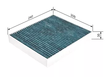 Bosch Filter Plus 0 986 628 506 <span>салонный фильтр угольный</span>