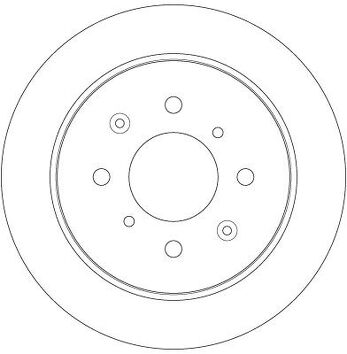 TRW DF6378 <span>тормозной диск полный</span>