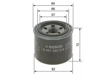 Bosch 0451103316 <span>масляный фильтр</span>