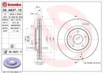 Тормозной диск Brembo Prime Line  09.A637.10