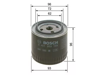 Bosch 0451203154 <span>масляный фильтр</span>