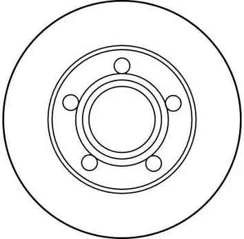 TRW DF2651 <span>тормозной диск полный</span>