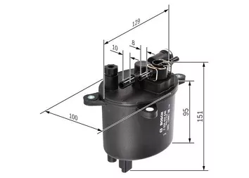 Bosch F 026 402 846 <span>топливный фильтр</span>