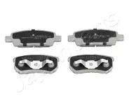 Задние тормозные колодки Japanparts  PP-508AF