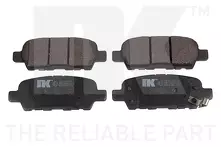 Задние тормозные колодки NK  222262