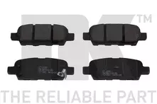 Задние тормозные колодки NK  222257