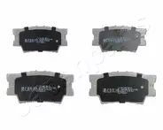 Задние тормозные колодки Japanparts  PP-218AF