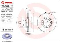 Тормозной диск Brembo Prime Line 08.7822.10 для Daewoo Matiz M100