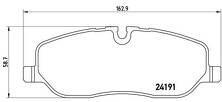 Передние тормозные колодки Brembo  P 44 014