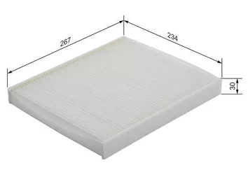 Bosch 1 987 432 038 <span>салонный фильтр пылевой</span>