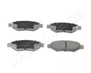 Задние тормозные колодки Japanparts  PP-007AF