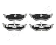 Задние тормозные колодки Japanparts  PP-016AF