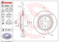 Тормозной диск Brembo Prime Line 09.9505.11 для Opel Vectra C / универсал / рестайлинг
