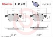 Передние тормозные колодки Brembo  P 36 028