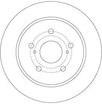 TRW DF6173 <span>тормозной диск полный</span>