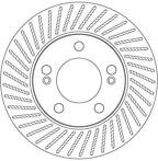 Тормозной диск TRW DF6205 для SsangYong Rexton 1, 2 пок. (Y200, Y250)