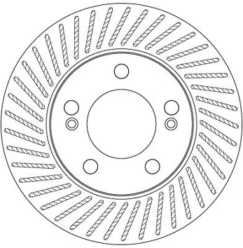 TRW DF6205 <span>тормозной диск вентилируемый</span>