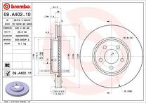 Тормозной диск Brembo Prime Line  09.A402.11