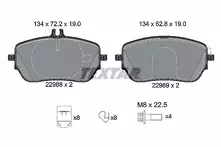 Передние тормозные колодки Textar  2298801