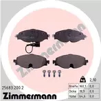 Передние тормозные колодки Zimmermann  25683.200.2