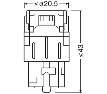 WR21W Osram LEDriving SL gen3 <span>лампы автомобильные светодиод </span>