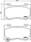 Передние тормозные колодки Brembo  P 56 089