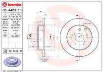 Тормозной диск Brembo Prime Line  08.A429.10