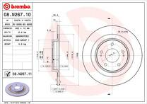 Тормозной диск Brembo Prime Line  08.N267.11