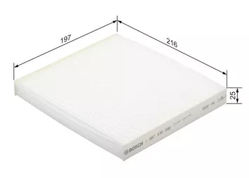Bosch 1 987 432 092 <span>салонный фильтр пылевой</span>