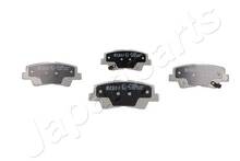 Задние тормозные колодки Japanparts  PP-K06AF