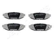 Задние тормозные колодки Japanparts  PP-704AF