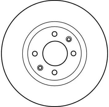 TRW DF4183 <span>тормозной диск вентилируемый</span>