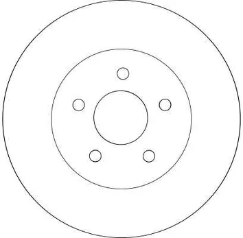 TRW DF4218 <span>тормозной диск полный</span>