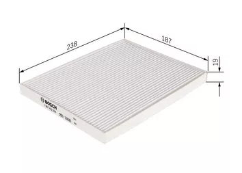 Bosch 1 987 432 224 <span>салонный фильтр пылевой</span>
