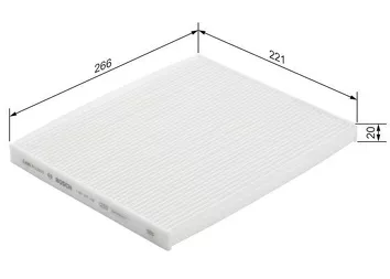 Bosch 1 987 432 188 <span>салонный фильтр пылевой</span>