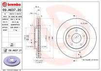 Тормозной диск Brembo Prime Line  09.A637.20