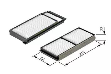 Bosch 1 987 432 163 <span>салонный фильтр пылевой</span>