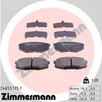 Задние тормозные колодки Zimmermann  24653.175.1