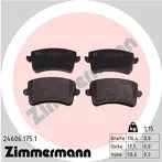 Задние тормозные колодки Zimmermann  24606.175.1